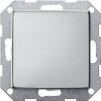 Заглушка без рамки Gira System55 1-м. хром